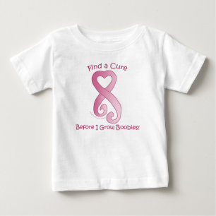 Das Band-Herz JoyfulRose Kindes Baby T-shirt