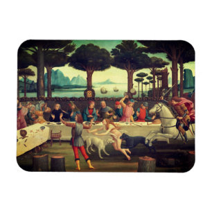 Das Bankett im Pinienwald Magnet