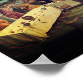 Das Bankett im Pinienwald Poster (Ecke)