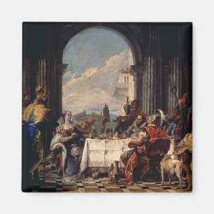 Das Bankett von Anthony und von Kleopatra, c.1744 Magnet