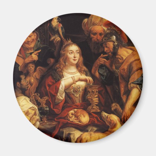 Das Bankett von Cleopatra Magnet (Vorne)