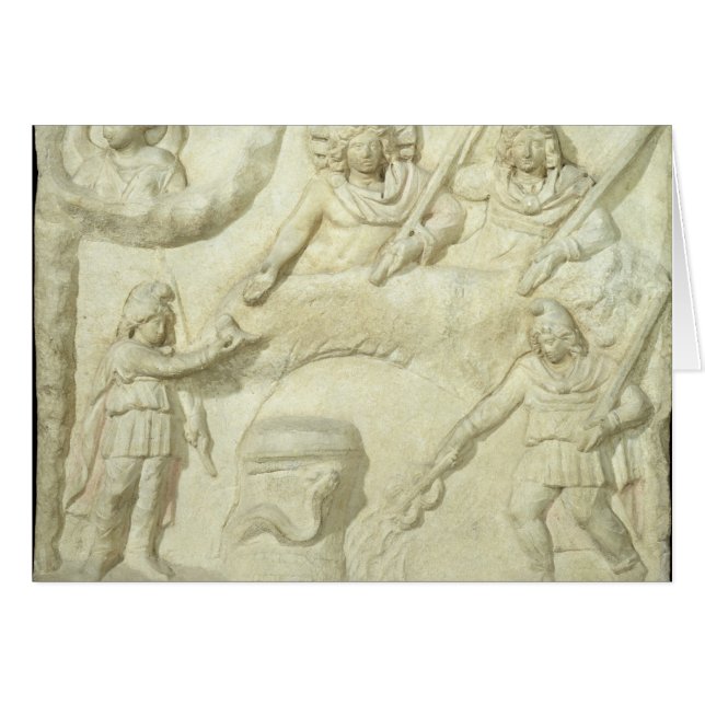Das Bankett von Mithras und von Sun (Vorderseite (Horizontal))
