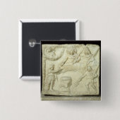Das Bankett von Mithras und von Sun Button (Vorne & Hinten)