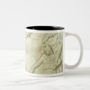 Das Bankett von Mithras und von Sun Zweifarbige Tasse