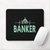 Das Bankwesen treibt mich in Geld, das ist mein He Mousepad (Mit Mouse)