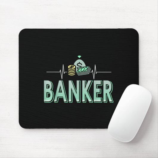 Das Bankwesen treibt mich in Geld, das ist mein He Mousepad (Mit Mouse)