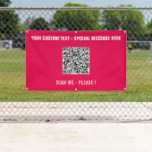 Das Banner für den benutzerdefinierten QR-Party wä (Insitu)