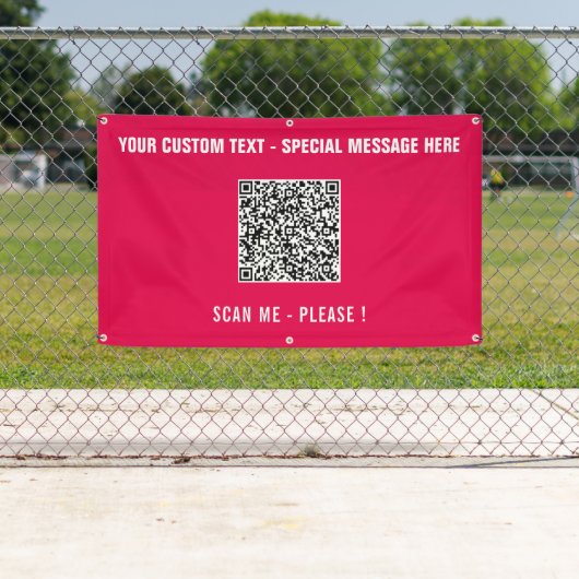 Das Banner für den benutzerdefinierten QR-Party wä (Insitu)