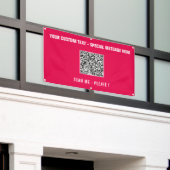 Das Banner für den benutzerdefinierten QR-Party wä (Äußeres Gebäude)