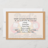 Das Bar-b-Que des Vaters Einladung (Rückseite)