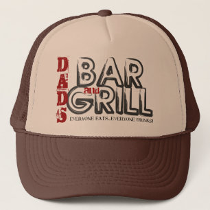 Das Bar des Vaters und Grill-Fernlastfahrer-Hut Truckerkappe