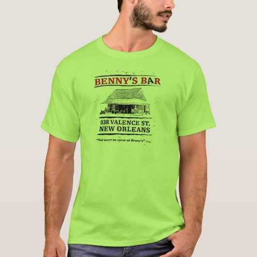 Das Bar New Orleans des Bennys T-Shirt (Vorderseite)