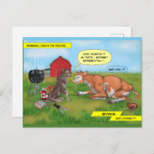 Das Barbecue Verratyal! - Postkarte (Vorne/Hinten)