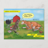 Das Barbecue Verratyal! - Postkarte (Vorderseite)