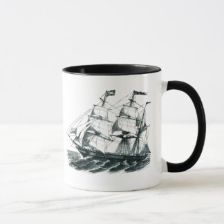 Das Barken-"Florida" Segeln-Schiffs-Lesezeichen Tasse