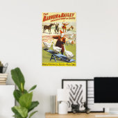 Das Barnum & Bailey Circus Poster (Heimbüro)