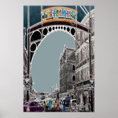 Das Barras Glasgow Poster Print (Vorne)