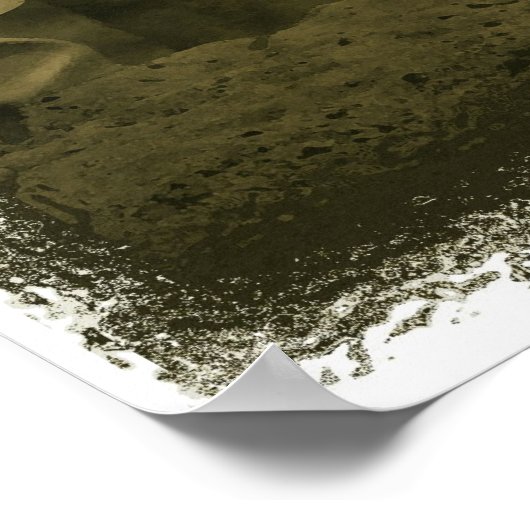 Das Barrel Racer Poster (Ecke)