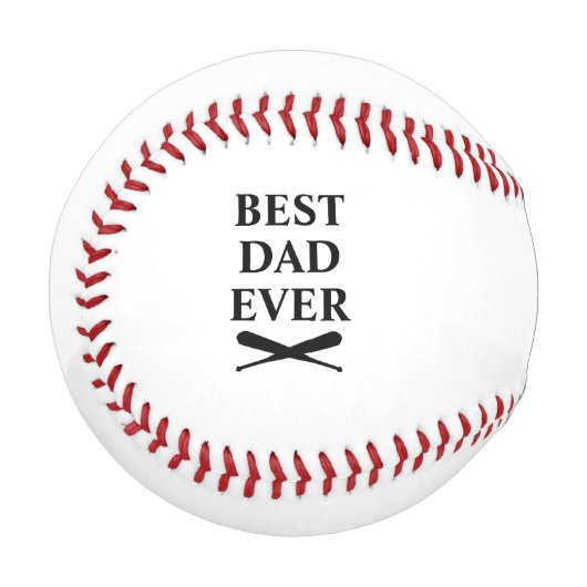 Das Baseballvermächtnis des besten Vaters Baseball (Vorderseite Links)