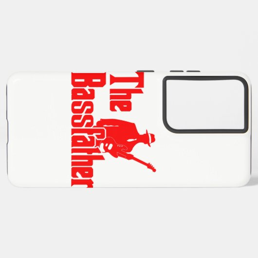 Das Bassvater-Funny-Geschenk für Bass-Gitarrist Samsung Galaxy Hülle (Linke Seite)