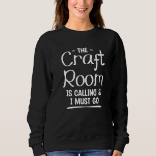 Das Bastelzimmer ruft und ich muss zum Häkeln von  Sweatshirt