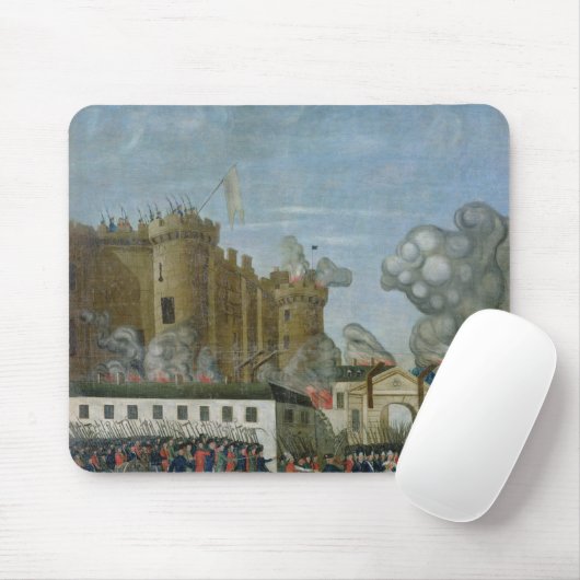 Das Bastille-Gefängnis, am 14. Juli 1789 Mousepad (Mit Mouse)