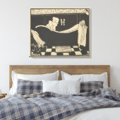 Das Bath Le Bain Leinwanddruck (Insitu (Schlafzimmer))