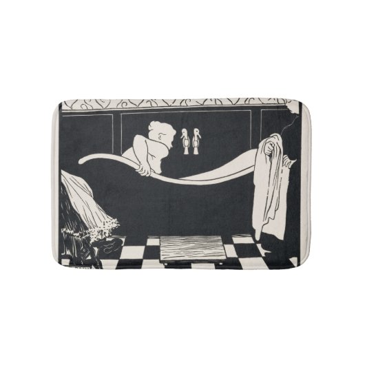 Das Bath Le Bain von Felix Edouard Vallotton Badematte (Vorderseite)