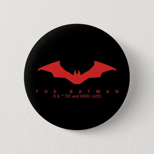 Das Batman-Bat-Logo Button (Vorderseite)