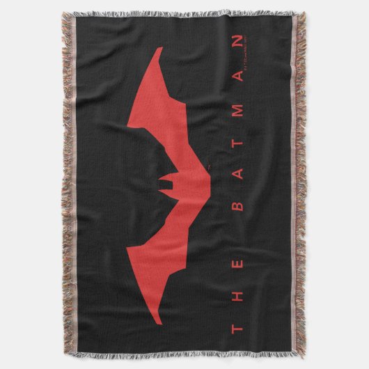 Das Batman-Bat-Logo Decke (Vorderseite Vertikal)