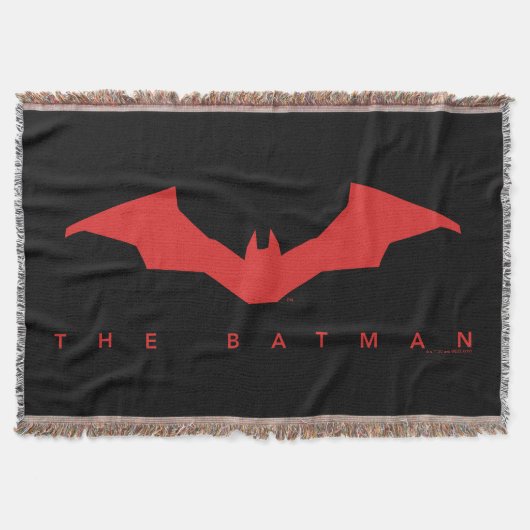 Das Batman-Bat-Logo Decke (Vorderseite)
