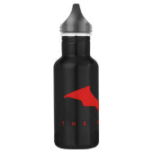 Das Batman-Bat-Logo Edelstahlflasche (Links)