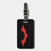 Das Batman-Bat-Logo Gepäckanhänger (Vorderseite vertikal)