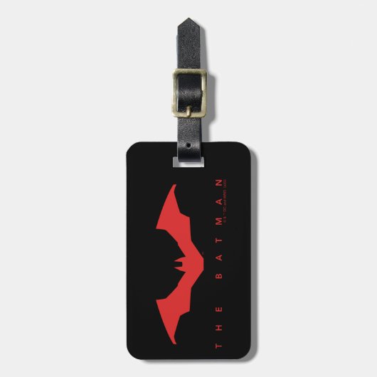 Das Batman-Bat-Logo Gepäckanhänger (Vorderseite vertikal)