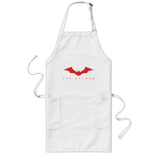 Das Batman-Bat-Logo Lange Schürze (Vorne)