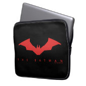 Das Batman-Bat-Logo Laptopschutzhülle (Vorderseite Links)
