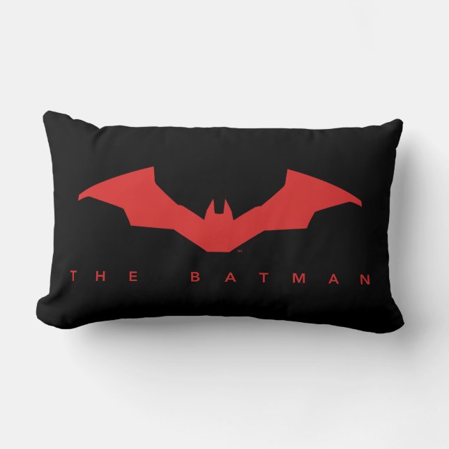 Das Batman-Bat-Logo Lendenkissen (Vorderseite)
