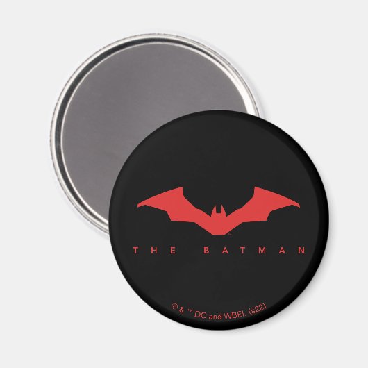 Das Batman-Bat-Logo Magnet (Vorderseite/Rückseite)