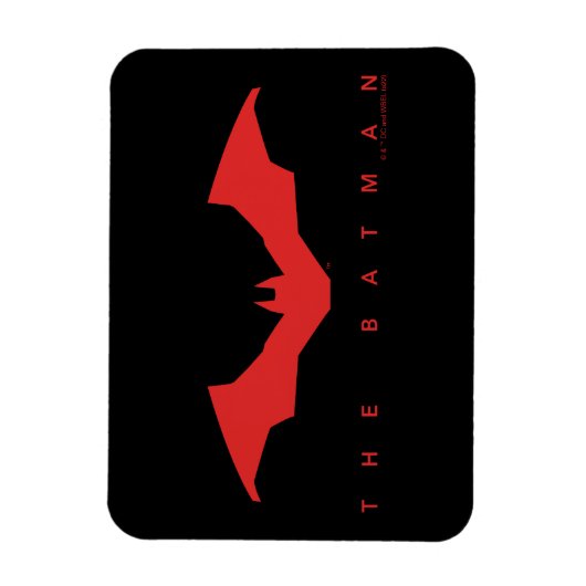 Das Batman-Bat-Logo Magnet (Vertikal)
