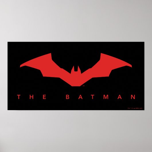 Das Batman-Bat-Logo Poster (Vorne)
