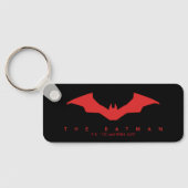 Das Batman-Bat-Logo Schlüsselanhänger (Rückseite)