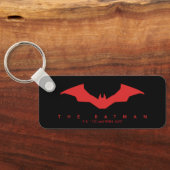 Das Batman-Bat-Logo Schlüsselanhänger (Rückseite)