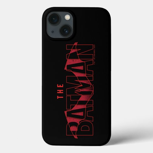 Das Batman Bat Overlaid-Logo Case-Mate iPhone Hülle (Rückseite)