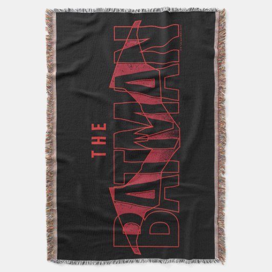 Das Batman Bat Overlaid-Logo Decke (Vorderseite Vertikal)