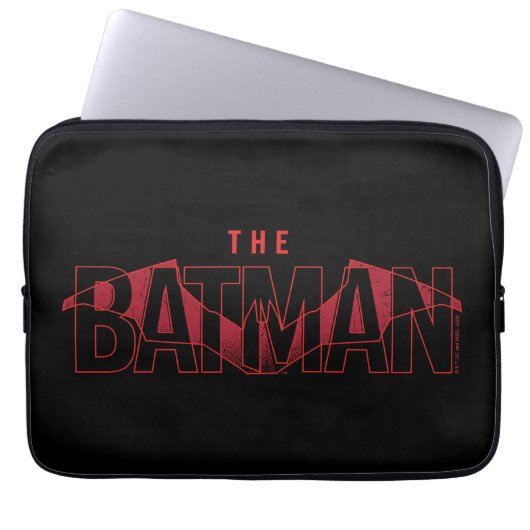 Das Batman Bat Overlaid-Logo Laptopschutzhülle (Vorderseite)