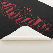 Das Batman Bat Overlaid-Logo Sherpadecke (3/4)