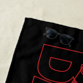 Das Batman Bat Overlaid-Logo Strandtuch (Beispiel)