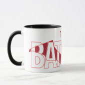 Das Batman Bat Overlaid-Logo Tasse (Links)