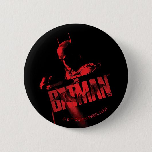 Das Batman Cape & Logo Button (Vorderseite)