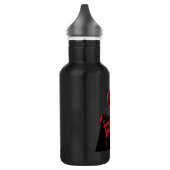 Das Batman Cape & Logo Edelstahlflasche (Links)